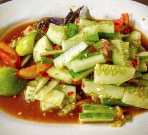 Gỏi Mắm Thái Dưa Leo 