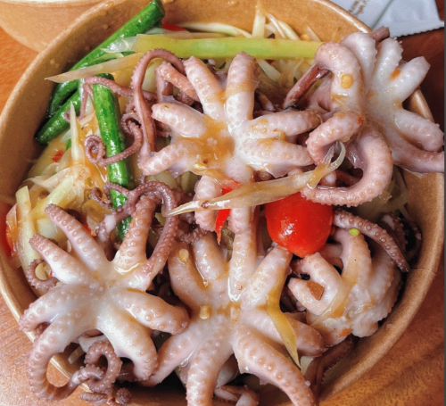Bạch Tuột Baby Trộn Xốt 