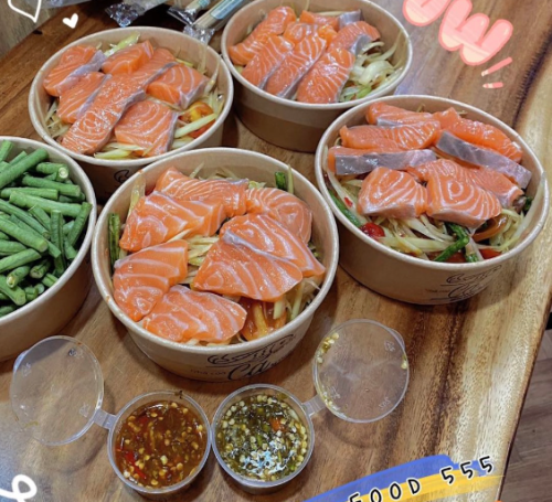 Gỏi Cá Hồi Nauy