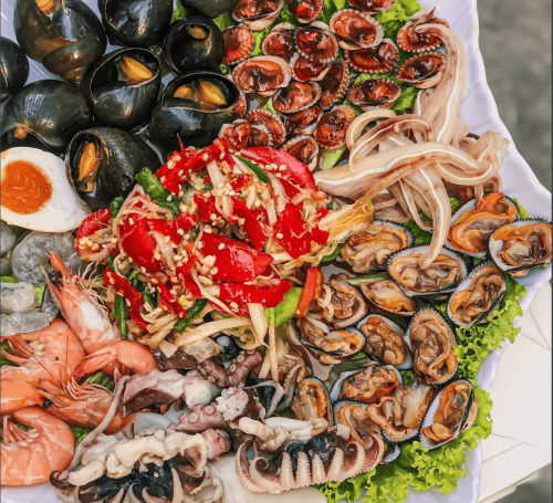 Thập Cẩm Trộn Xốt (chọn tối đa 4 topping, trừ cá hồi, cá trích, ghẹ)