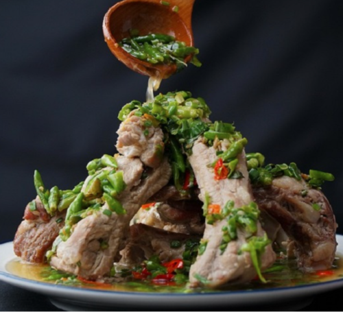 Súp Sườn Cây Ớt Xiêm Xanh