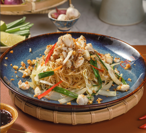 Miến Xào Cua