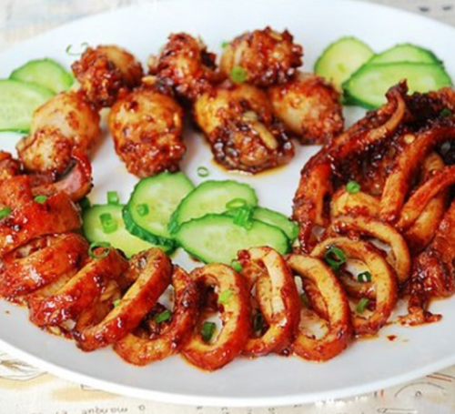 Mực Nướng Sa Tế