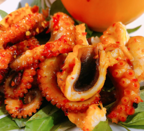 Bạch Tuột Nướng Sa Tế