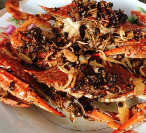Ghẹ Xào Tiêu
