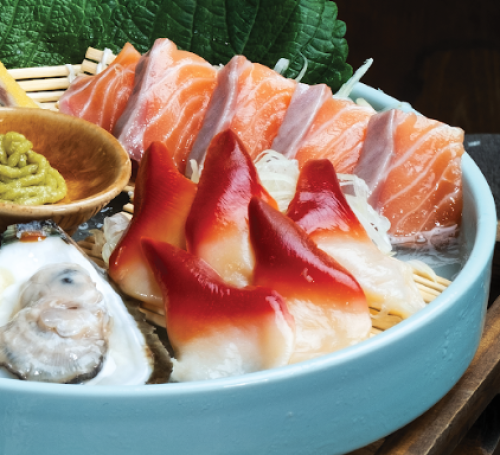 Sashimi sò đỏ