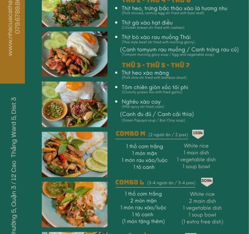 “Trưa nay ăn gì đây ta?” Đến ngay Nhà Của Cá để thưởng thức menu cơm trưa siêu hời